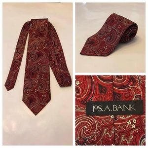 👔Joseph A. Bank Paisley Tie
